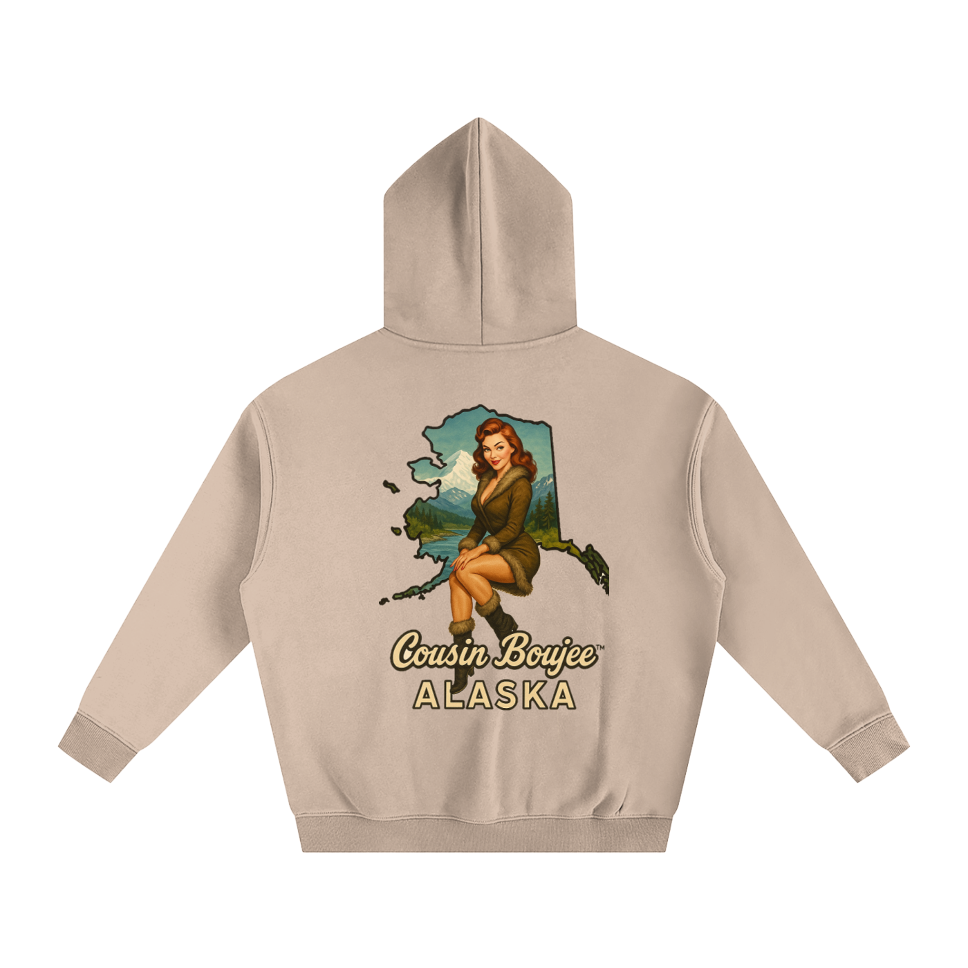 Oversize Fleeced Hoodie