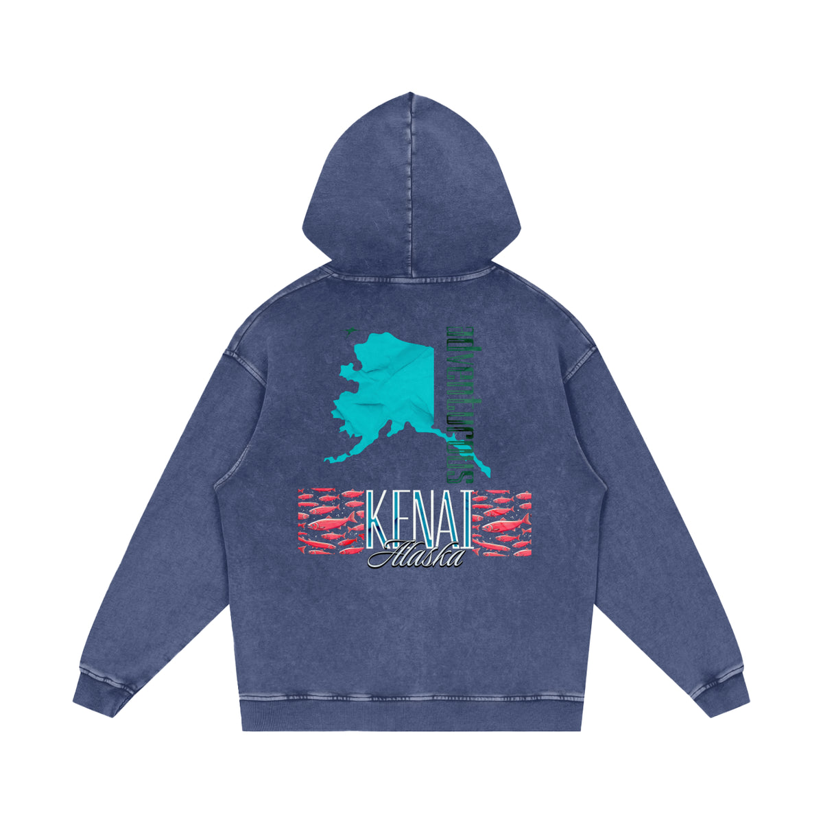 Acid Wash Oversize Hoodie - 420 GSM