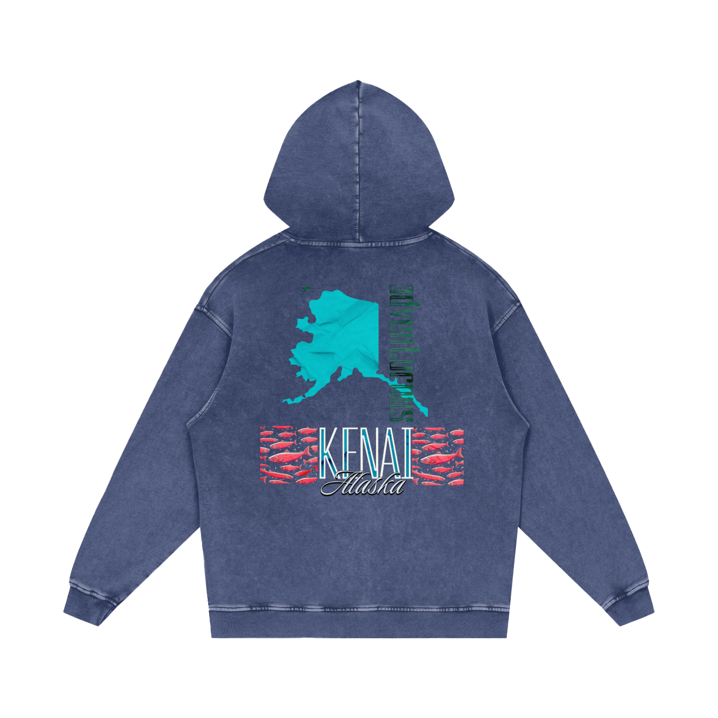 Acid Wash Oversize Hoodie - 420 GSM