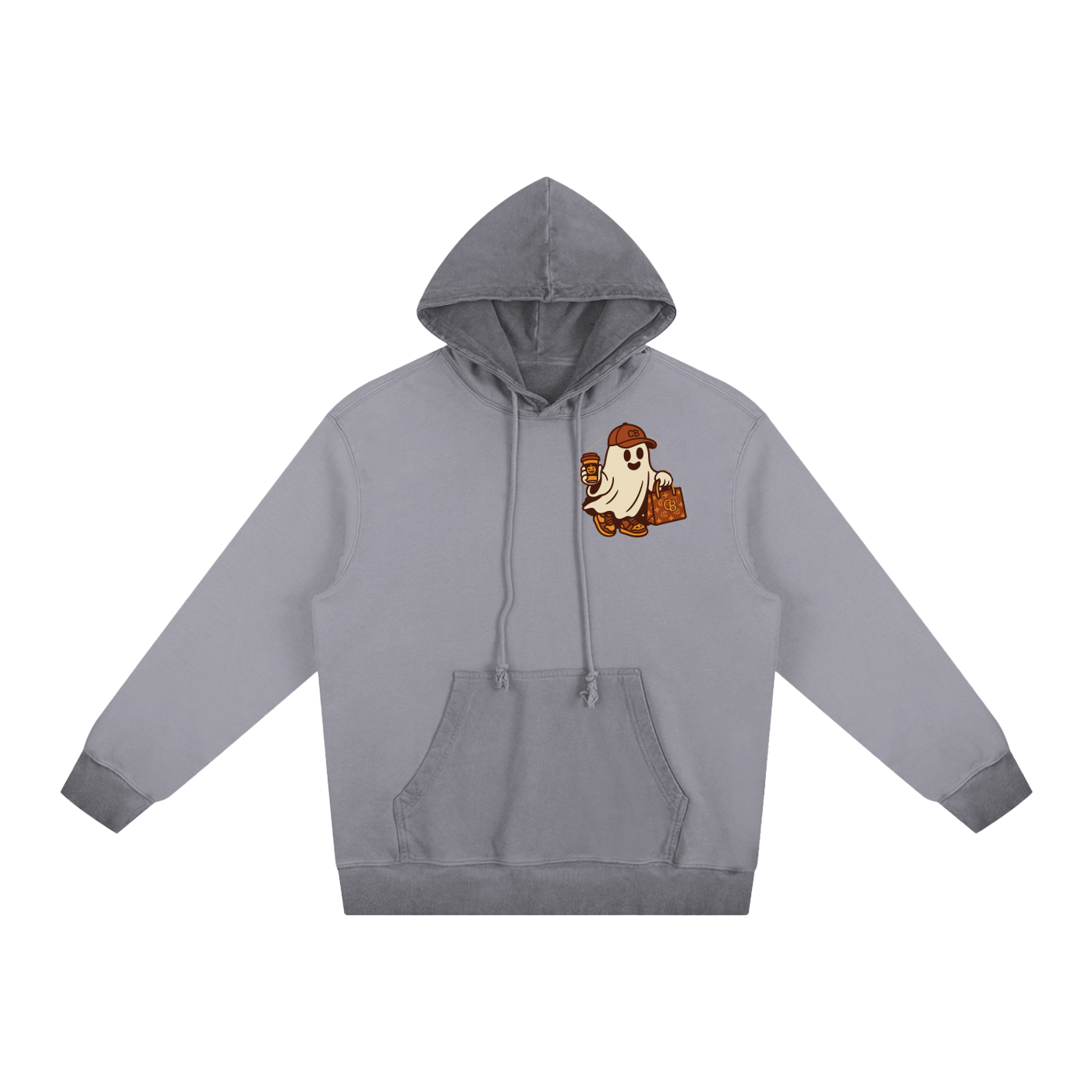 Ombre Stone Washed Colorpointed Hoodie