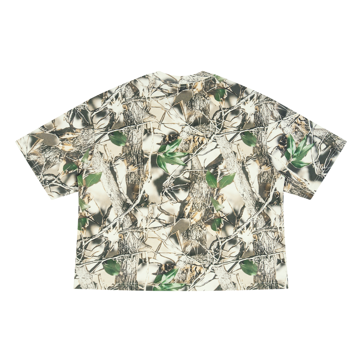 Cousin Boujee Eagle Unisex Tree Camo Boxy T-Shirt
