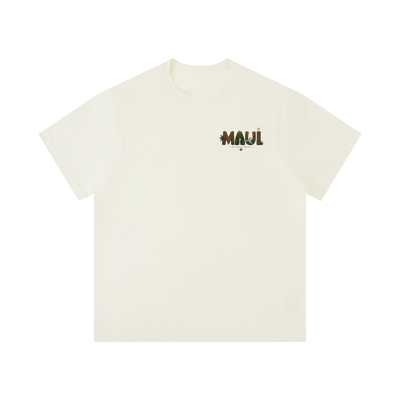 Tiki Hunt Men's Solid Color Regular Fit T-Shirt