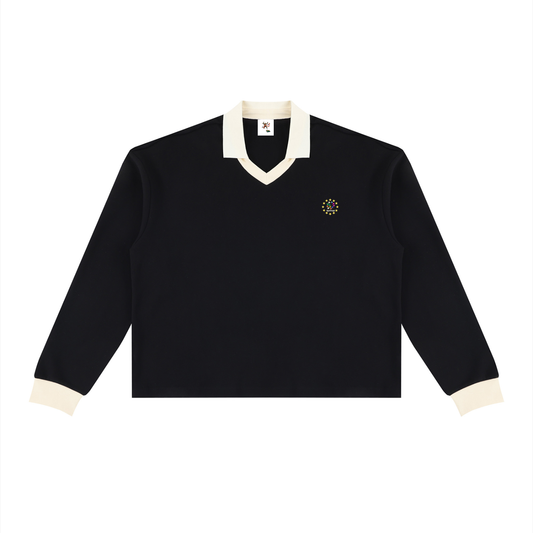 Unisex Color Block Long Sleeve Sweatshirt