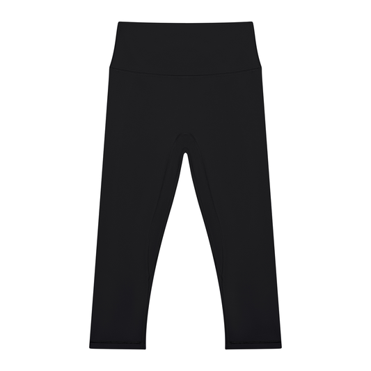 Women's High Waisted Yoga Capri Leggings