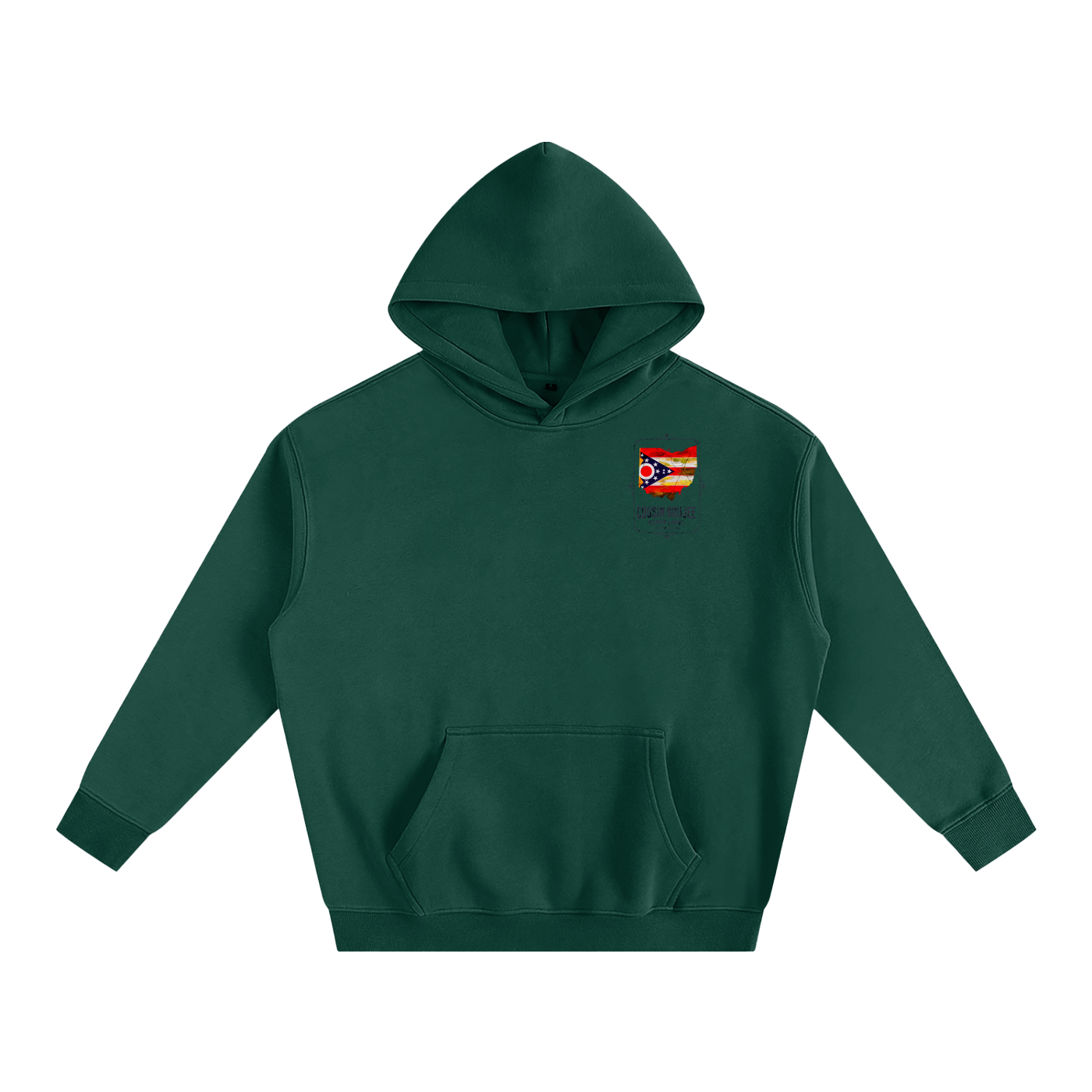 Super Brand Oversize Fleeced Hoodie