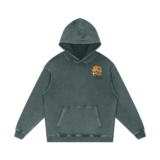 Acid Wash Oversize Hoodie - 420 GSM