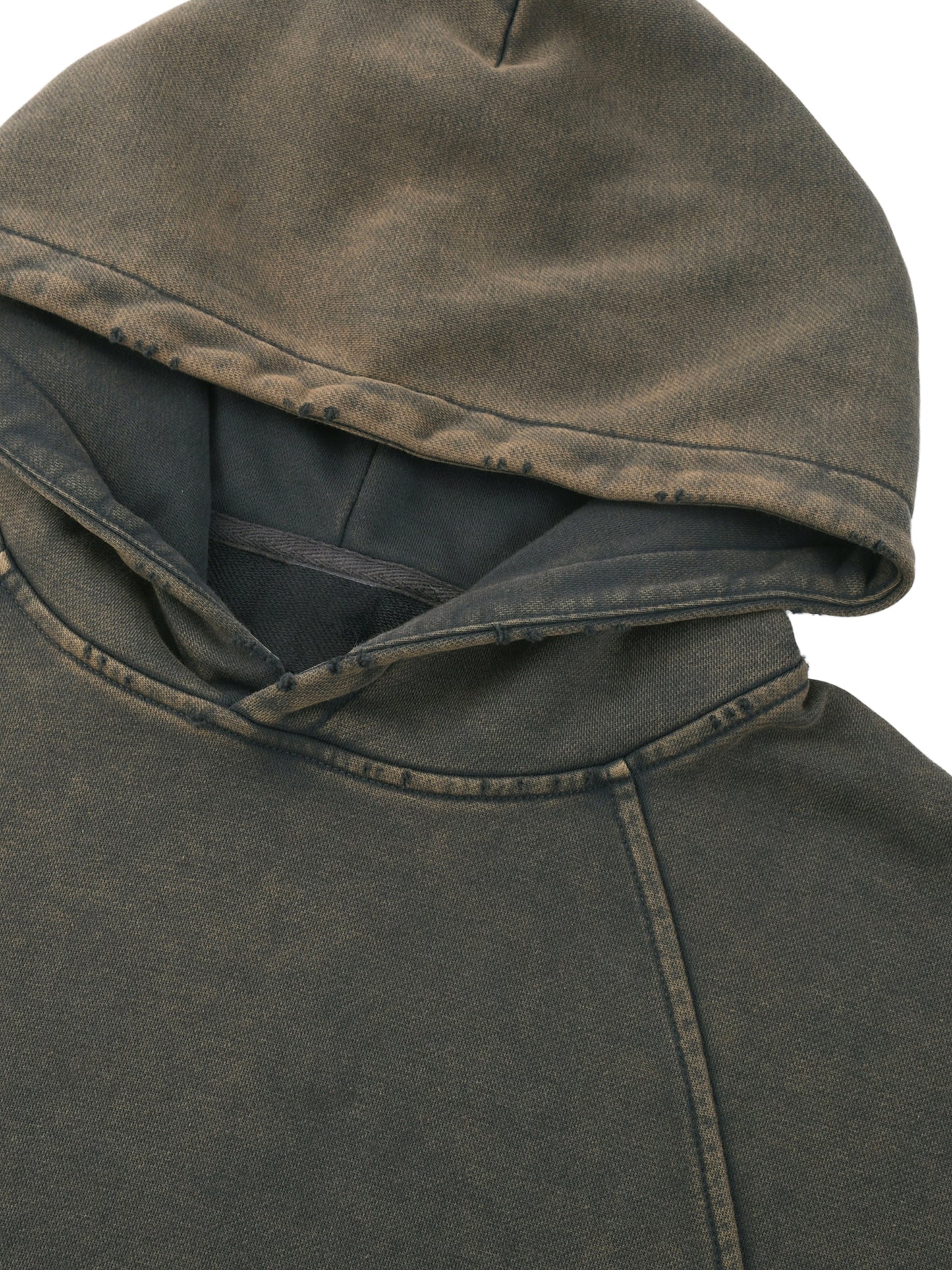 JawsSavesPaws Vintage Washed Frayed-Hem Hoodie