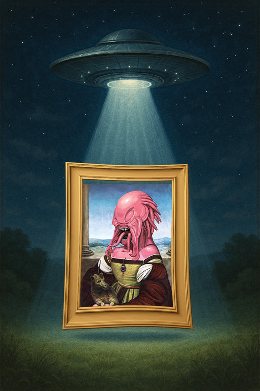 Alien With A Unicorn