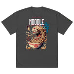 Taste The Noodle Oversized faded t-shirt