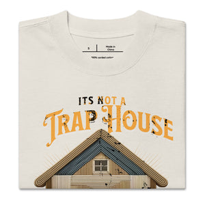 Trap Home Oversized faded t-shirt