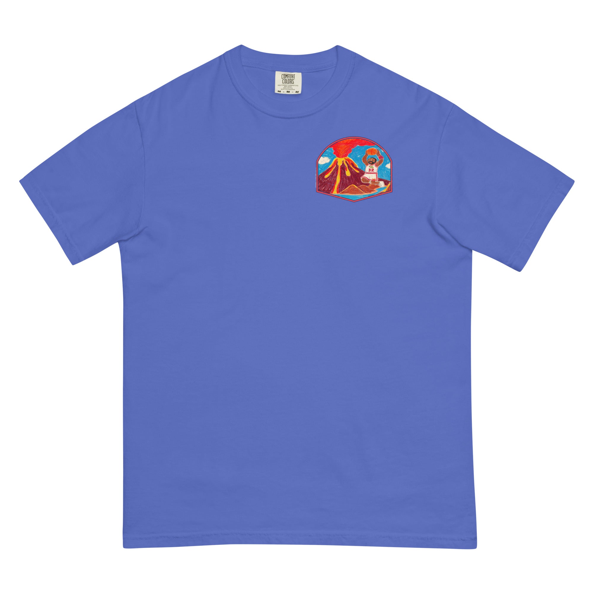 All Stars Volcanoe Explosion Unisex garment-dyed heavyweight t-shirt