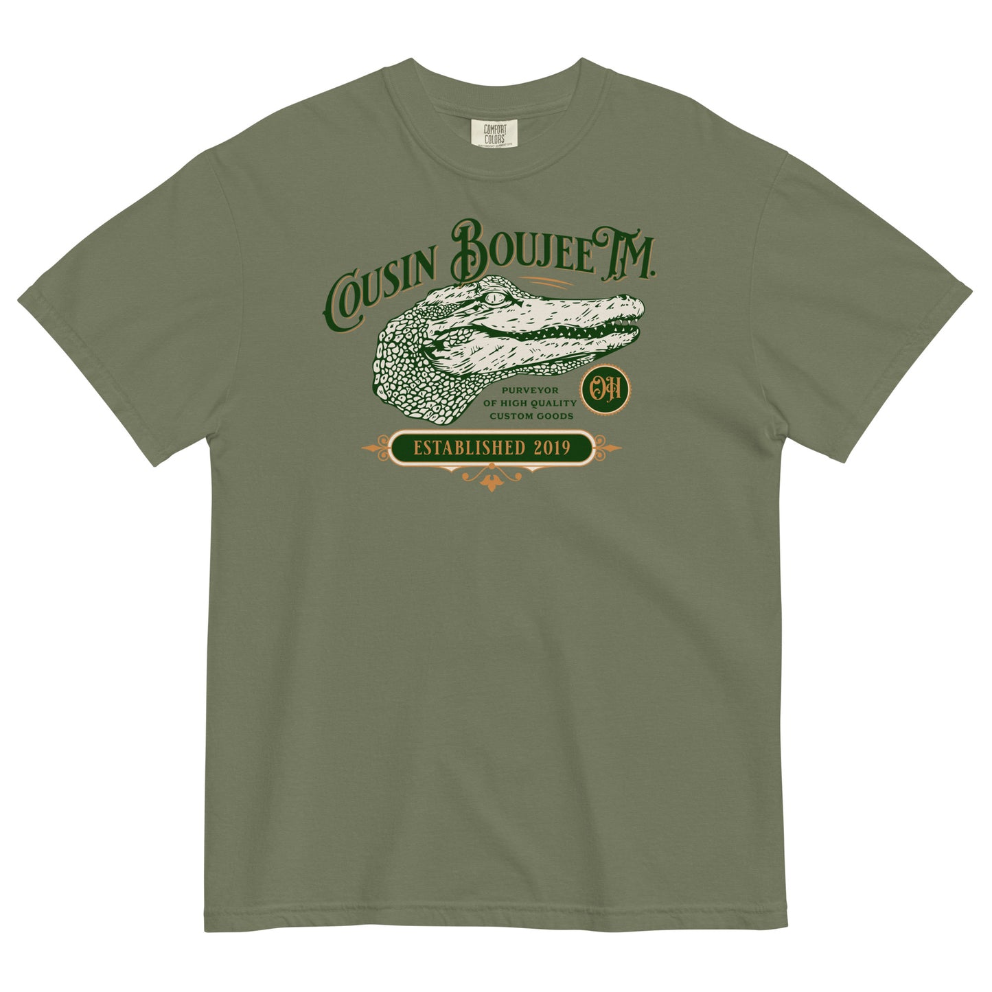 Cousin Boujee TM Custom Unisex garment-dyed heavyweight t-shirt