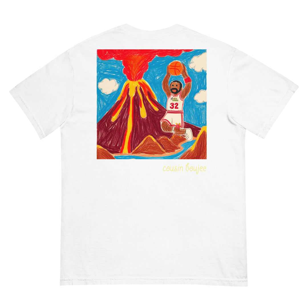 All Stars Volcanoe Explosion Unisex garment-dyed heavyweight t-shirt