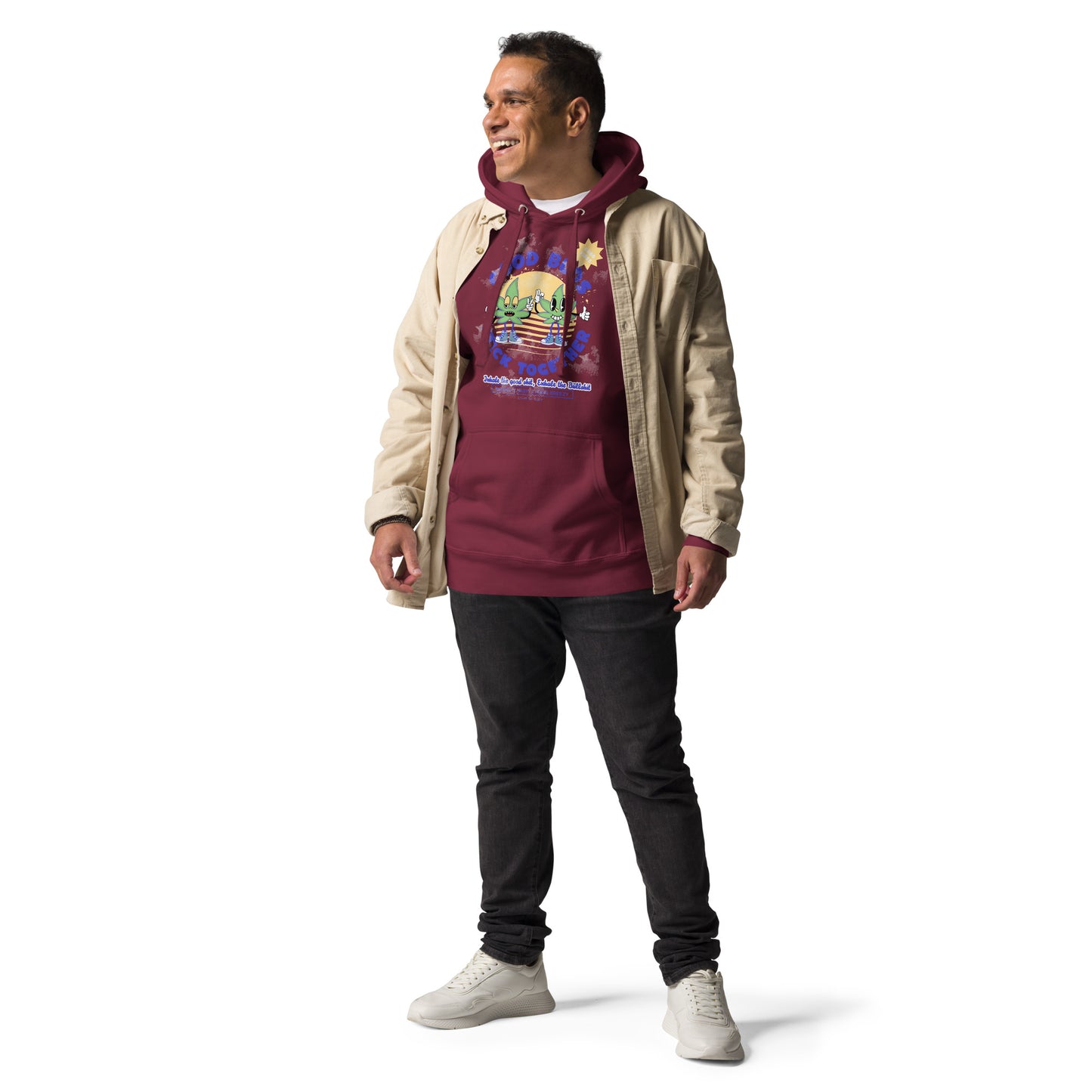 Good Buds Stick Together Unisex Hoodie