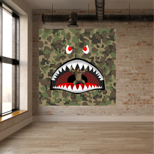 Yuck Mouth Camo Face