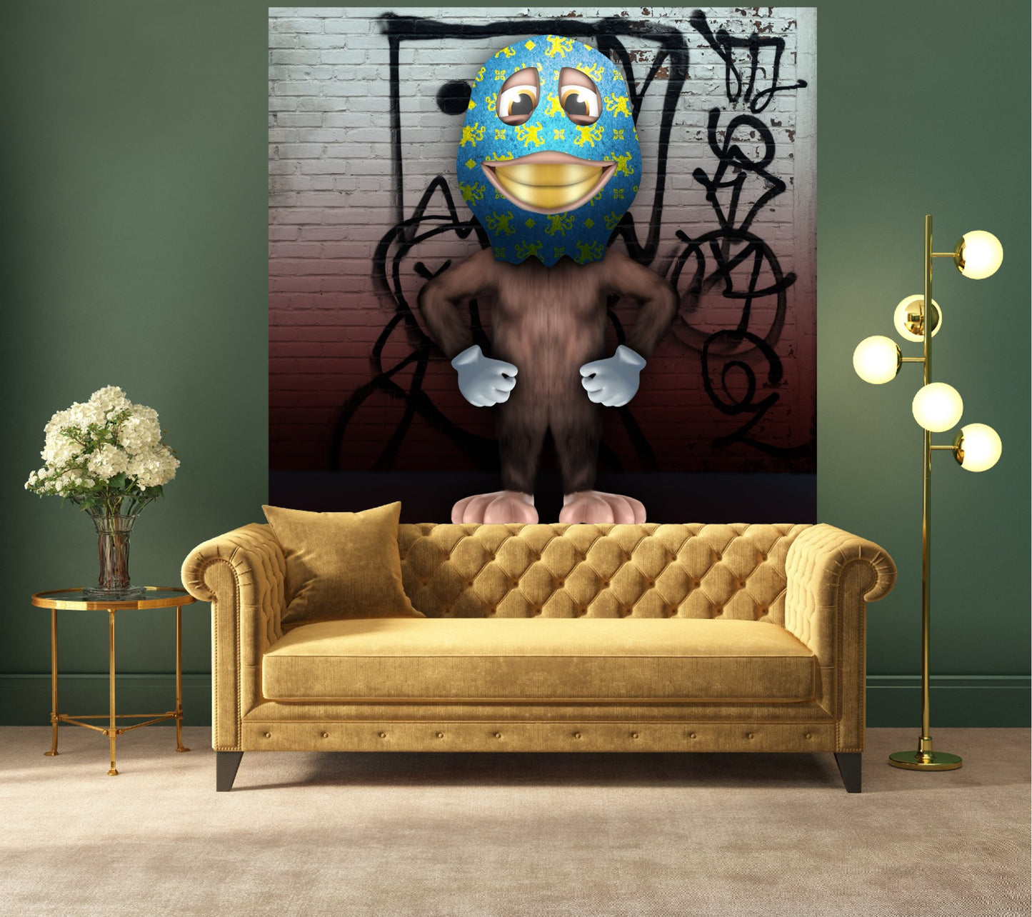 Johnny Chimpo The Masked Chimp